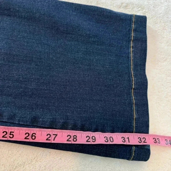 Spandex Women’s Flare Jeans, Color: Midnight Shade Size:S/P High-Rise NW… - Picture 13 of 15